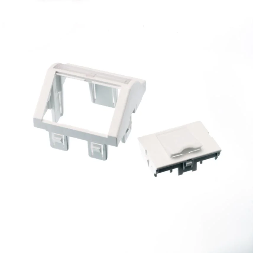 Plastron Double RJ45